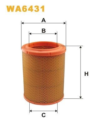 WA6431 WIX Filtr powietrza
